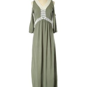 Design 365 Maxi Dress with Shoulder Cut Out.